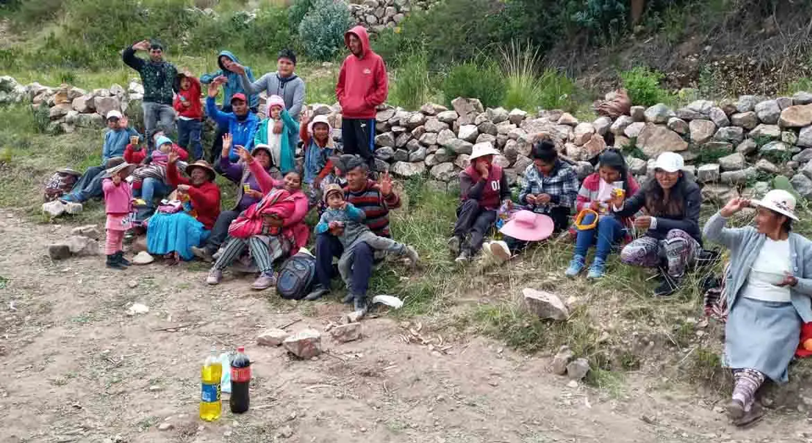 Församlingsutflykt Unocolla, Peru.